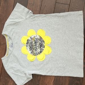 Mini Boden flower t-shirts